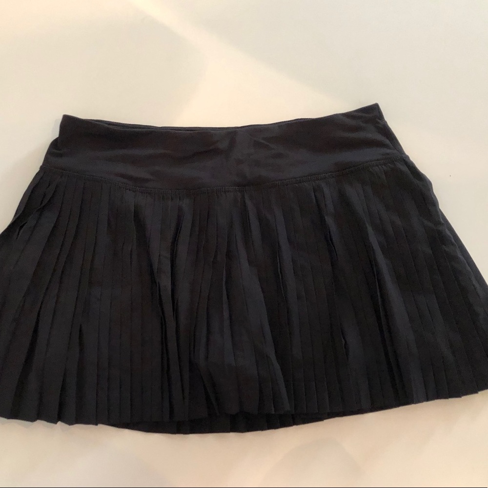 Lululemon Black Tennis Skirt Brand New